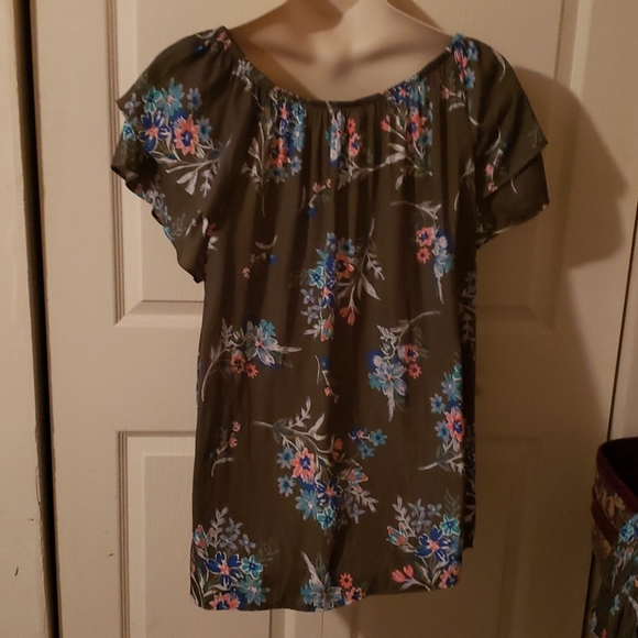 💐 Silky peasant blouse - Picture 4 of 4